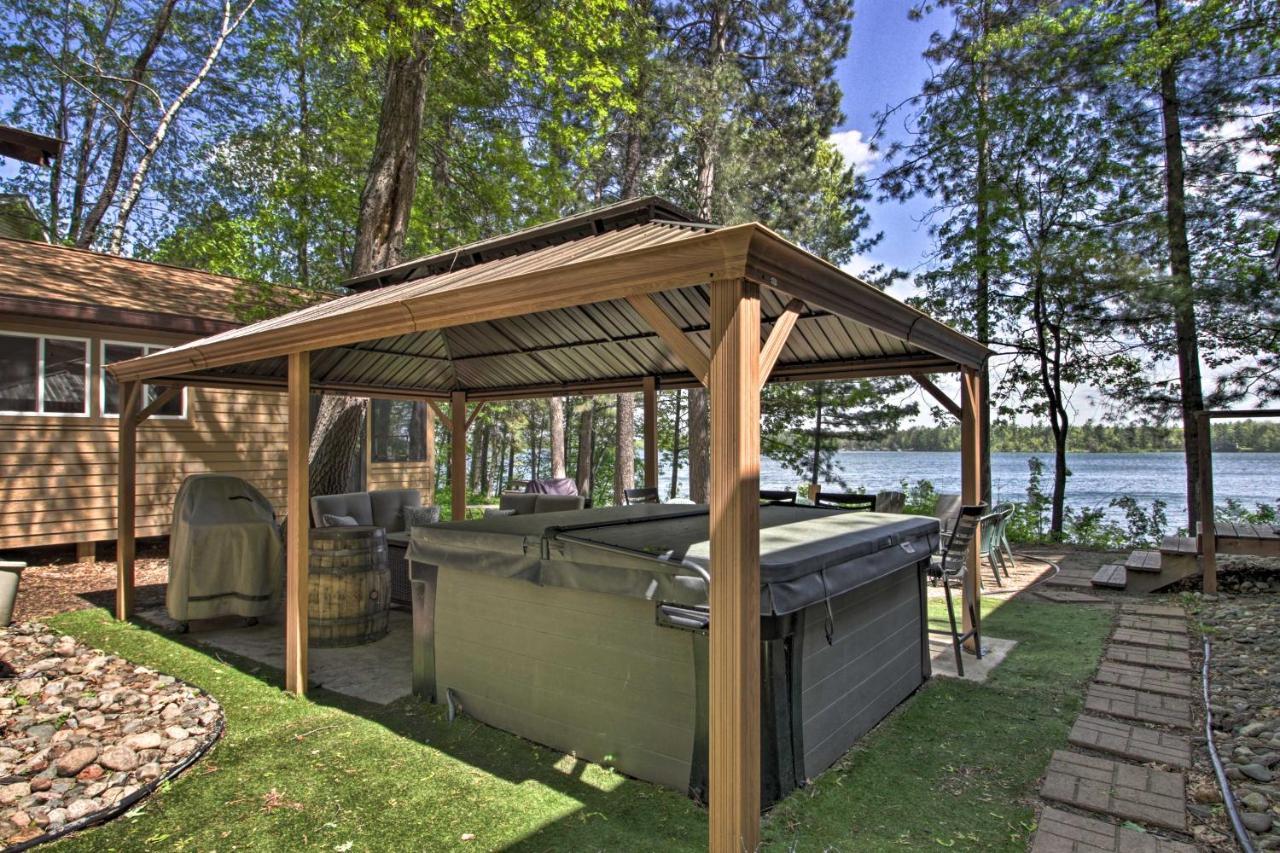 Loon Lake Lodge With Dock, Sauna And Hot Tub! Pequot Lakes Kültér fotó