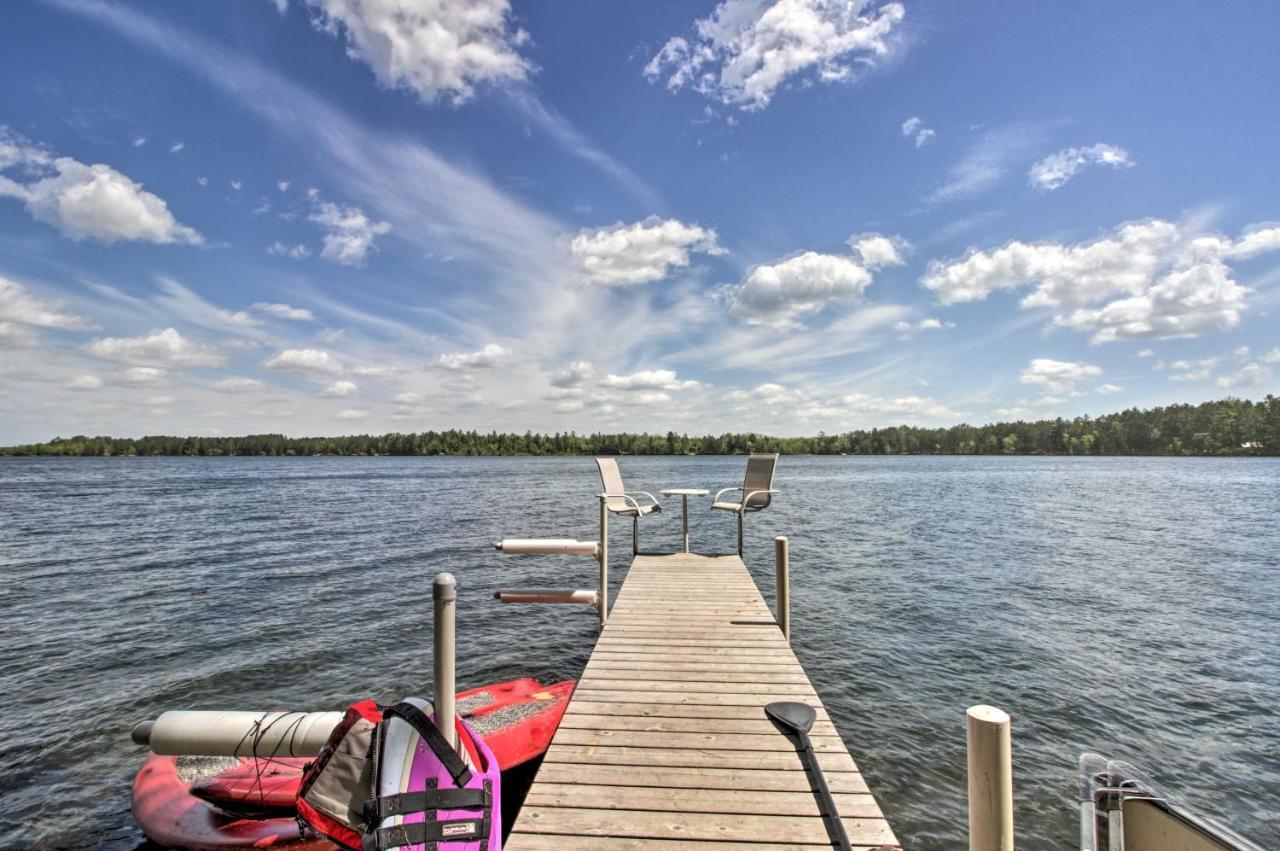 Loon Lake Lodge With Dock, Sauna And Hot Tub! Pequot Lakes Kültér fotó